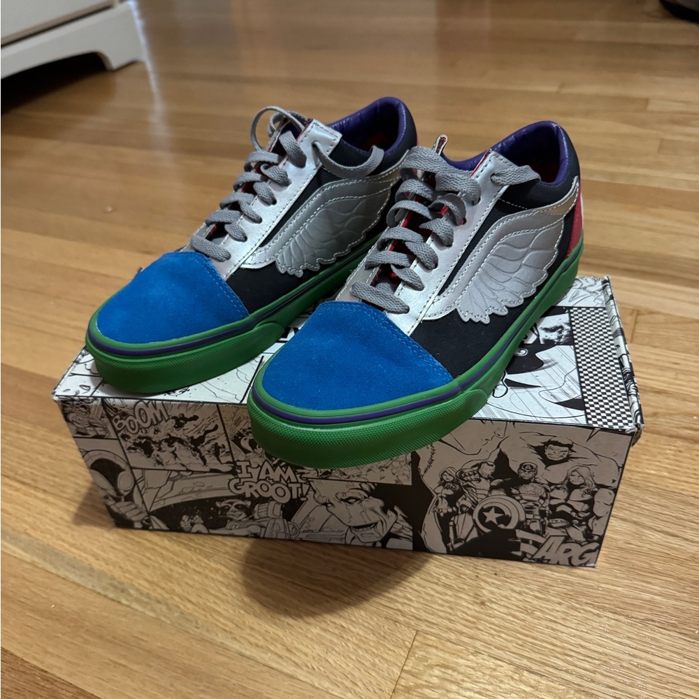 avengers vans old skools